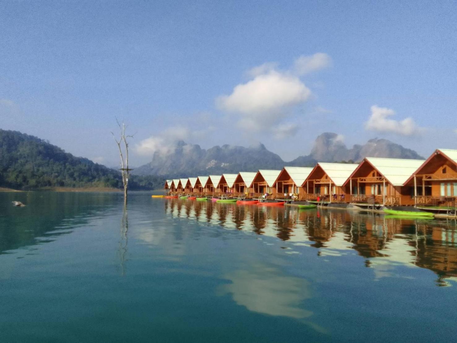 Khaosok Bamboo Huts Resort Khao Sok National Park Dış mekan fotoğraf