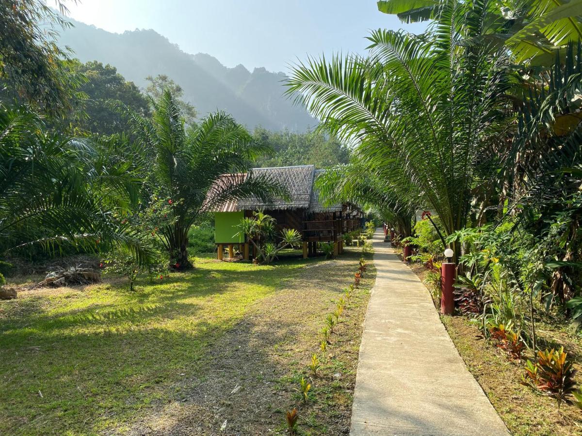 Khaosok Bamboo Huts Resort Khao Sok National Park Dış mekan fotoğraf
